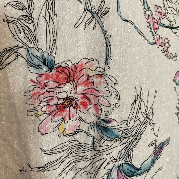 Buffalo David Bitton sketch floral blouse - Picture 3 of 7